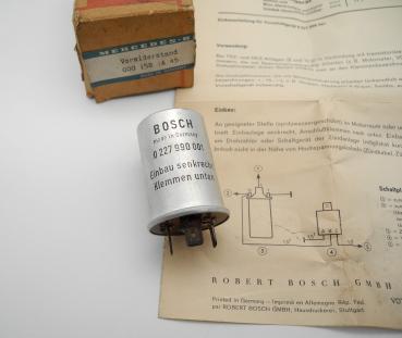 0001581645 Vorwiderstand Bosch
