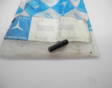 Preview: 000551004026 Gewindestift Heck-Rollo W124 W126