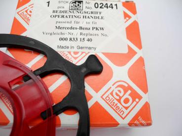Preview: 0008331540 Operating handle red heating control W108 W109