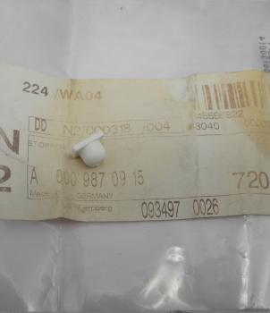 Preview: 0009870915 Plug for attaching trim strips Pagoda