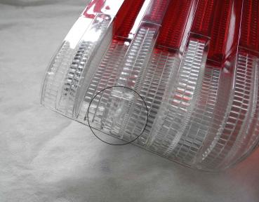 1078202766 1078202866 Set of taillight lens W107 SL SLC