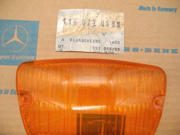 Preview: 1108220690 Yellow turn signal lens W110 USA