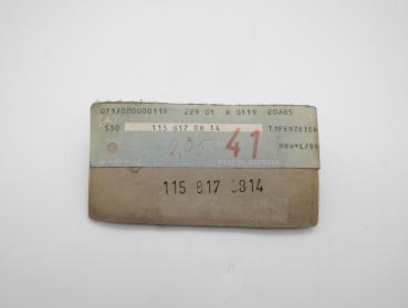 Preview: 1158170814 Typenkennzeichen 200 W115