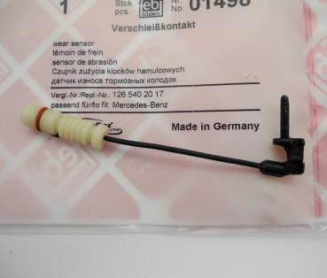 1265402017 Brake pad worn indicator 90mm