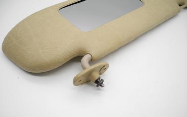 1268101010 Sonnenblende rechts mit Spiegel Creme