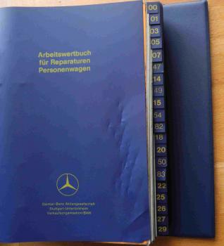 Arbeitswertbuch Mercedes-Benz /8 W114 und W115