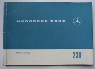 1105842396 Betriebsanleitung Mercedes-Benz W108 250S Original