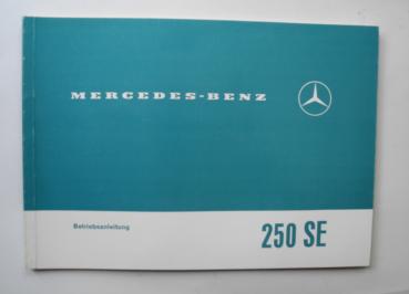 6510903600 Betriebsanleitung Mercedes-Benz W108 250SE