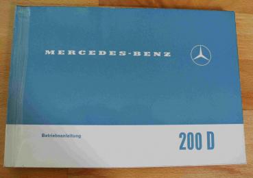 Betriebsanleitung Mercedes-Benz W110 Heckflosse Typ 200D