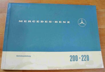 Betriebsanleitung Mercedes-Benz W115 200 und 220