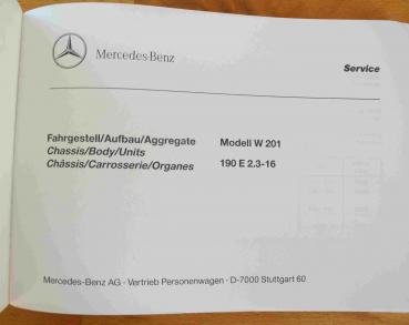 Bildkatalog Mercedes-Benz W201 190E2.3-16