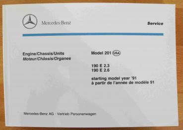 Bildkatalog Mercedes-Benz W201 190E2.3 und 190E2.6