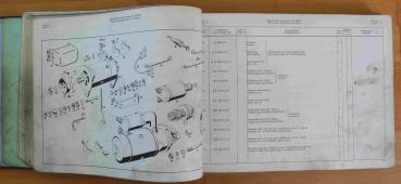 Ersatzteilkatalog Ersatzteilliste Bildkatalog Mercedes-Benz Ponton W121 190D