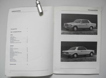 Preview: Kundendienst-Heft W123 Coupe