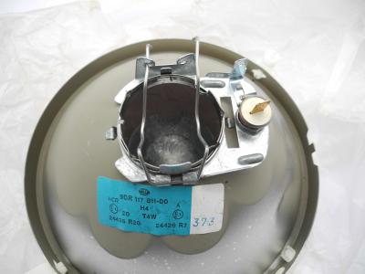 0008267878 Left reflector hella headlight H4 W123