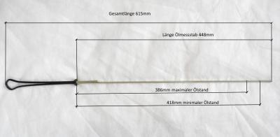 1000100872 Oil dipstick W100 W109 300SEL 6.3