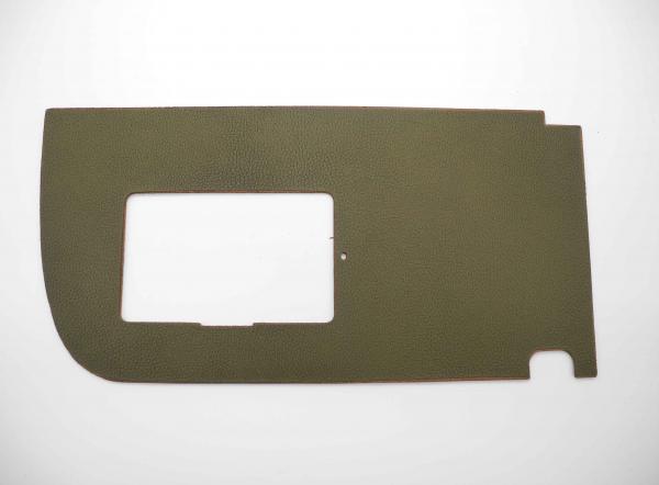 1076800480 Paneling trim footwell side right moos green