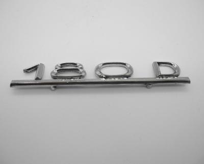 Typenschild 180D W120 Ponton