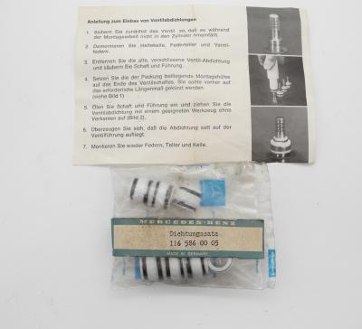 1165860005 Set of valve stem seals M116 M117