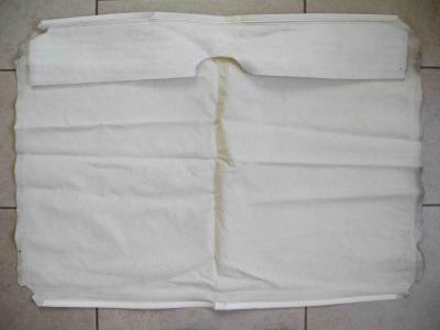 1237840009 Sunroof panel cream gray 8227