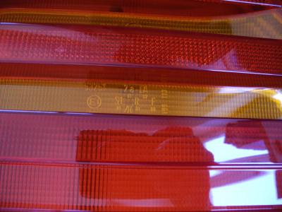 1408200166 Rückleuchtenglas links W140