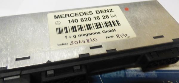 1408201626 Indoor fuse control unit Mercedes W140