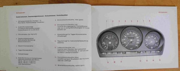 Bedienungsanleitung Mercedes-Benz R107 C107