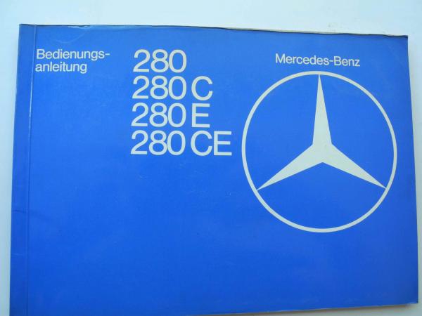 1235849196 Bedienungsanleitung Mercedes W123