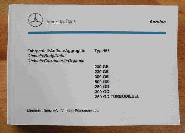 Bildkatalog Mercedes W463 G-Modell