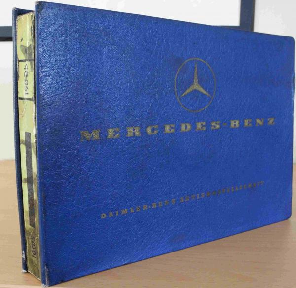 Ersatzteilkatalog Ersatzteilliste Bildkatalog  Mercedes-Benz Ponton W121 190Db