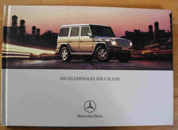 Hardcover Prospekt Mercedes-Benz W463 G-Klasse