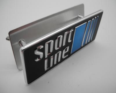 Sportline emblem for attachment to the radiator grille
