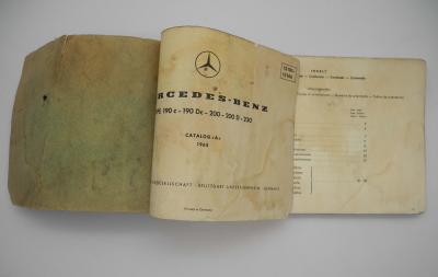 Bildkatalog W110 Typ 190c-190Dc-200-200D-230 1965