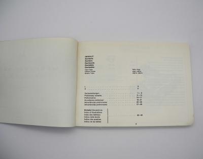 Bildkatalog W110 Typ 190c-190Dc-200-200D-230 1967