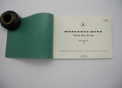 Bildkatalog W115 Typ 200-200D-220-220D 1969