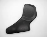 1239180330 Seat cover left front seat Black
